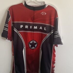 Red Cycling Tee - Short Sleeve